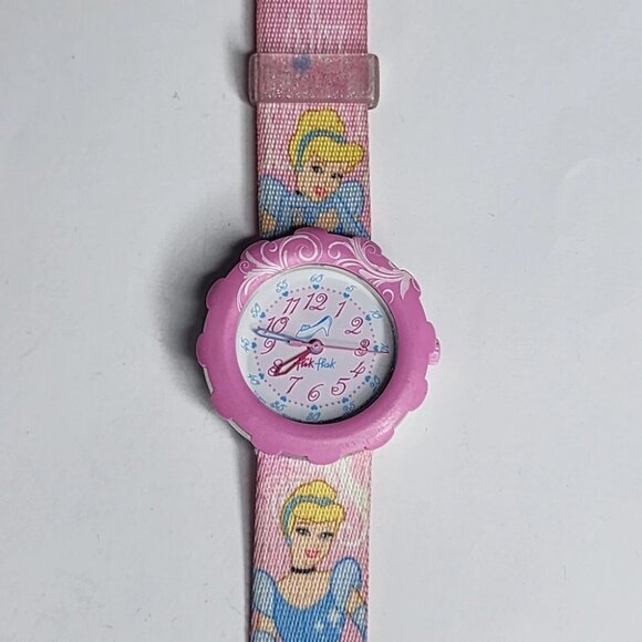 Flik Flak Disney Princess Cinderella Watch Swiss Pink Quartz Swatch 2011 - Picture 2 of 13